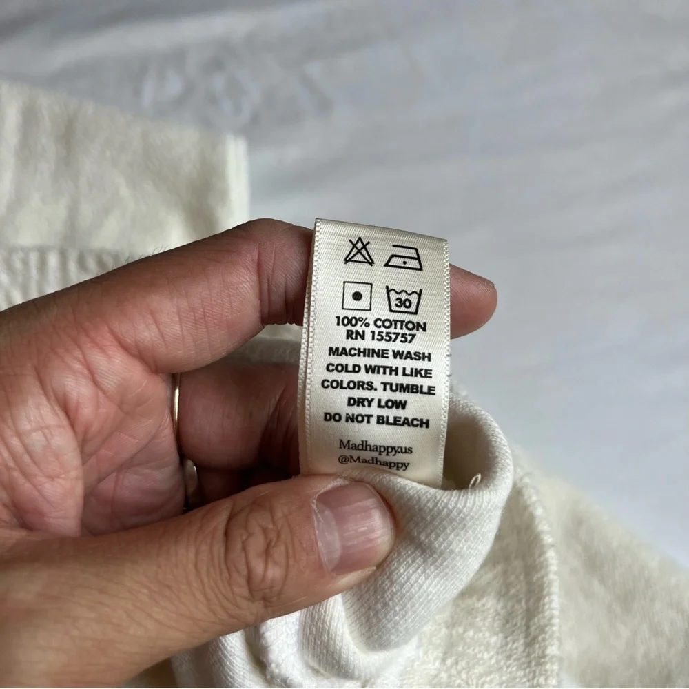 Madhappy cotton size